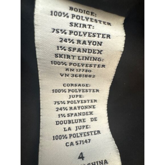 2/$30 Altuzarra Size 4 Black & White Long-Sleeve Dress - Picture 14 of 16